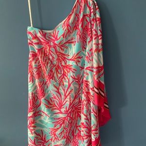 Lilly Pulitzer Marlee One Shoulder Dress